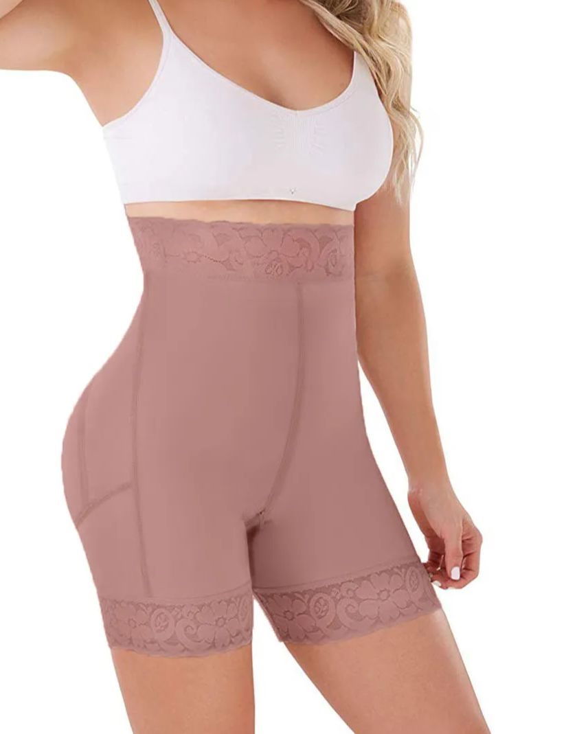 Butt Lifter High-Compression Girdle With Perineal Zipper
