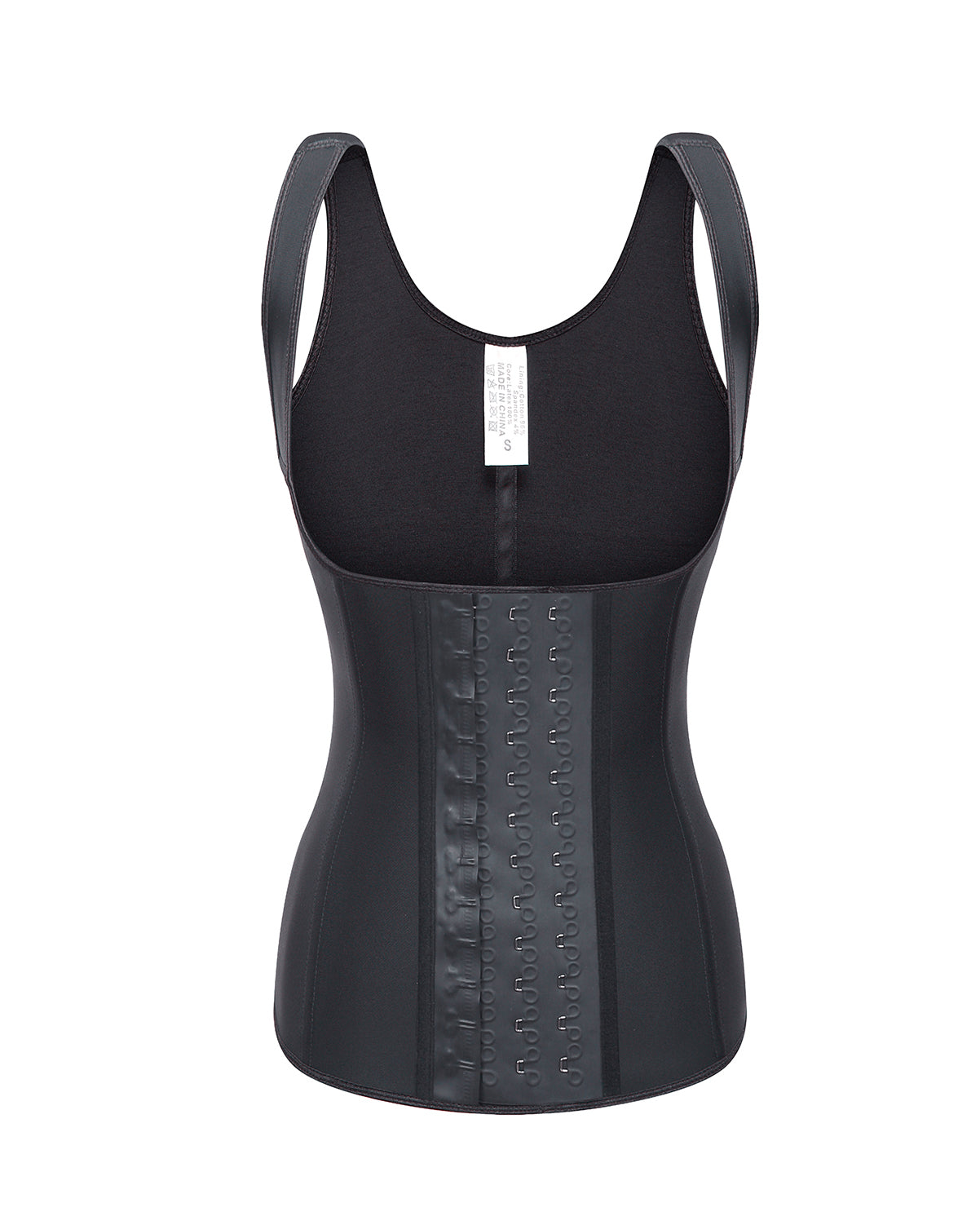 Corset Waist Trainer for Women's Weight Loss - Waist Cincher With Straps - Hook Vest Body Shaper