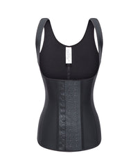 Corset Waist Trainer for Women's Weight Loss - Waist Cincher With Straps - Hook Vest Body Shaper
