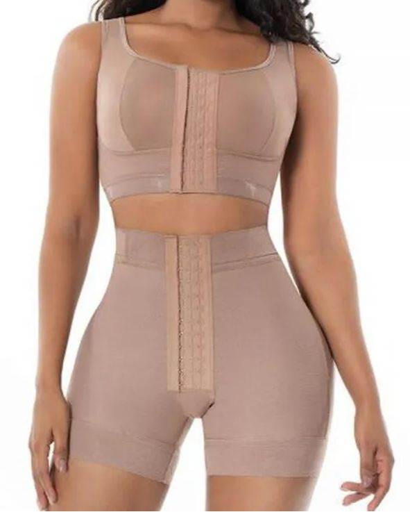Fajas Short Booty Lift With Hooks