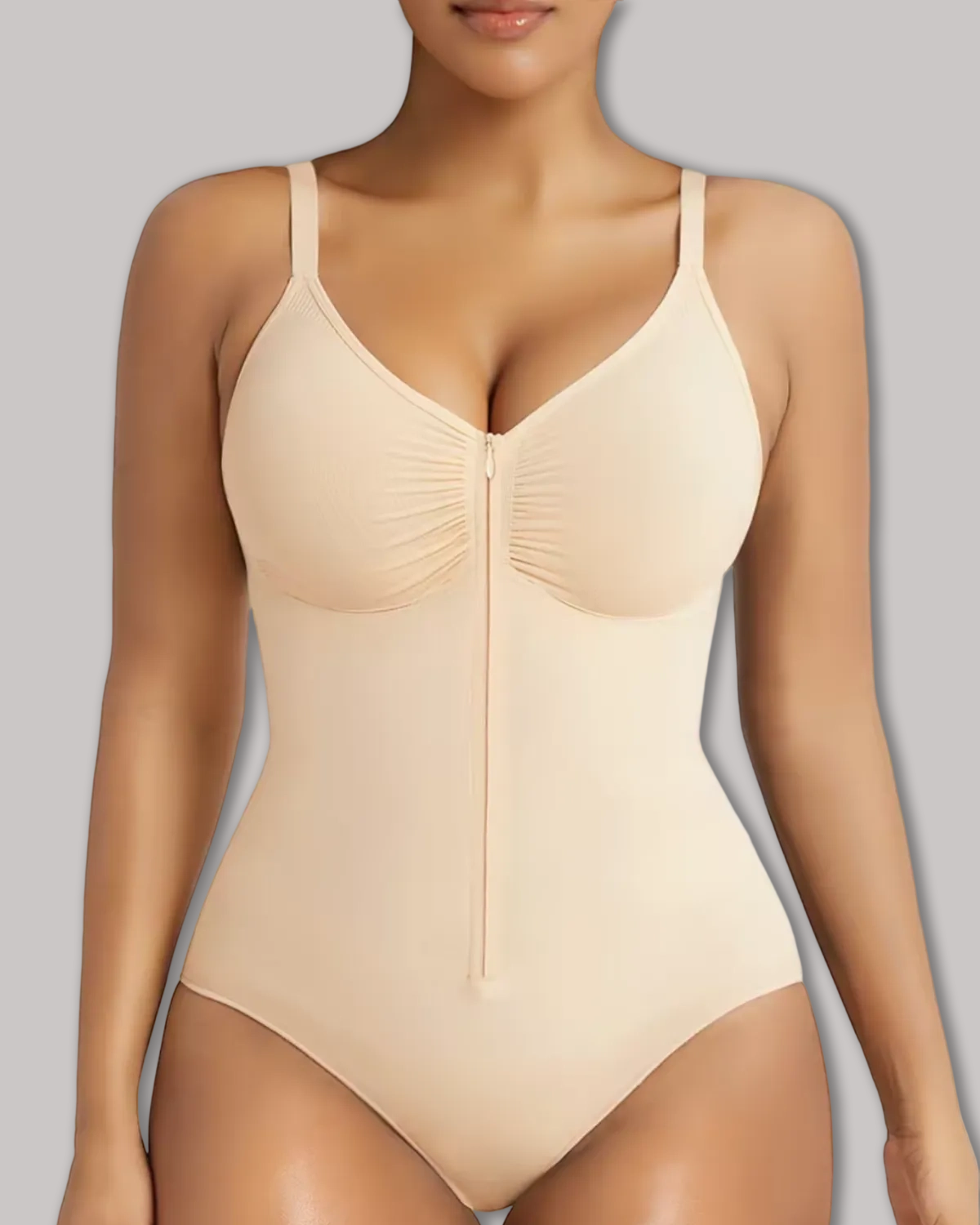 Women's Comfortable Zipper Tight Tummy Control Triangle Body Shaper