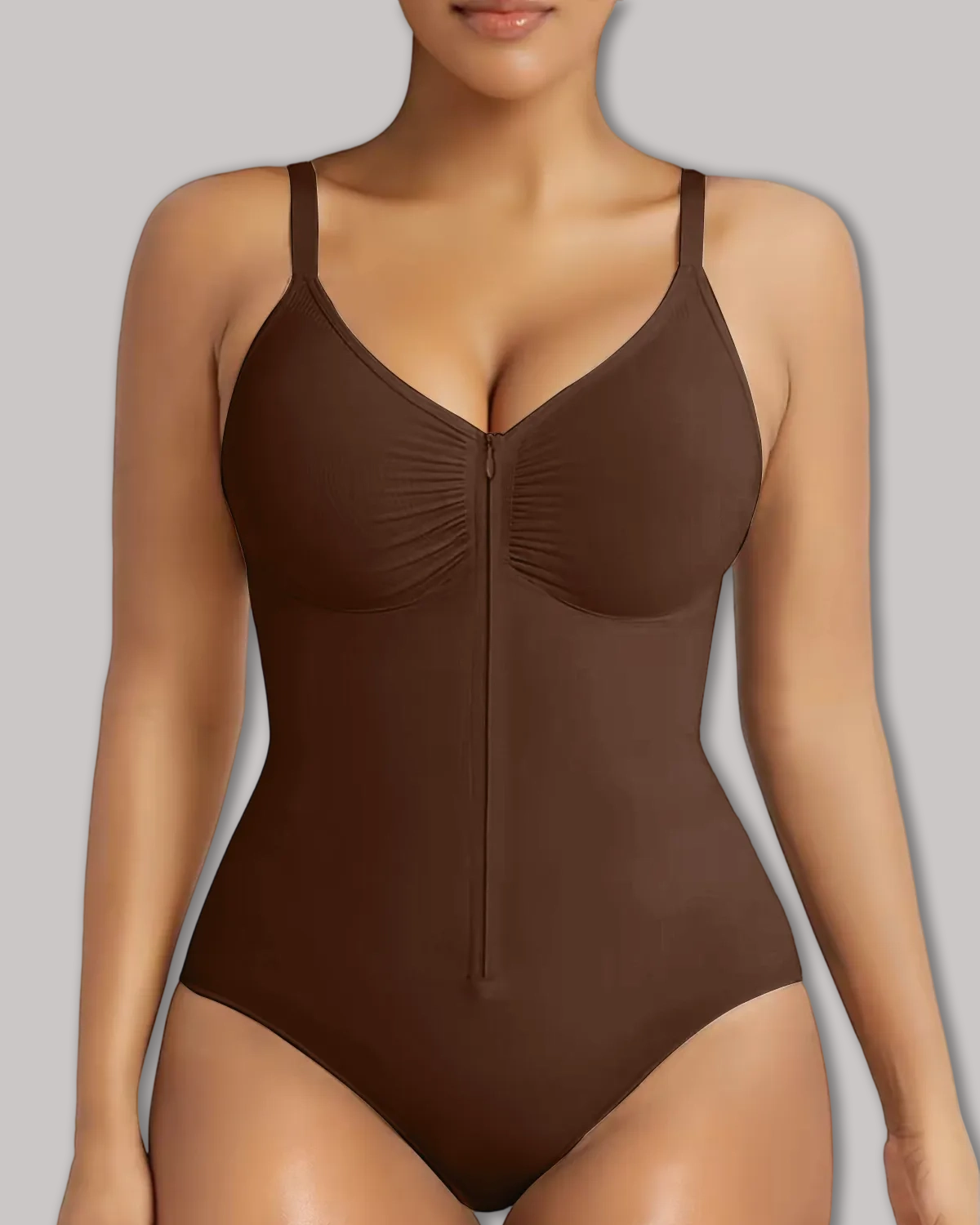 Women's Comfortable Zipper Tight Tummy Control Triangle Body Shaper