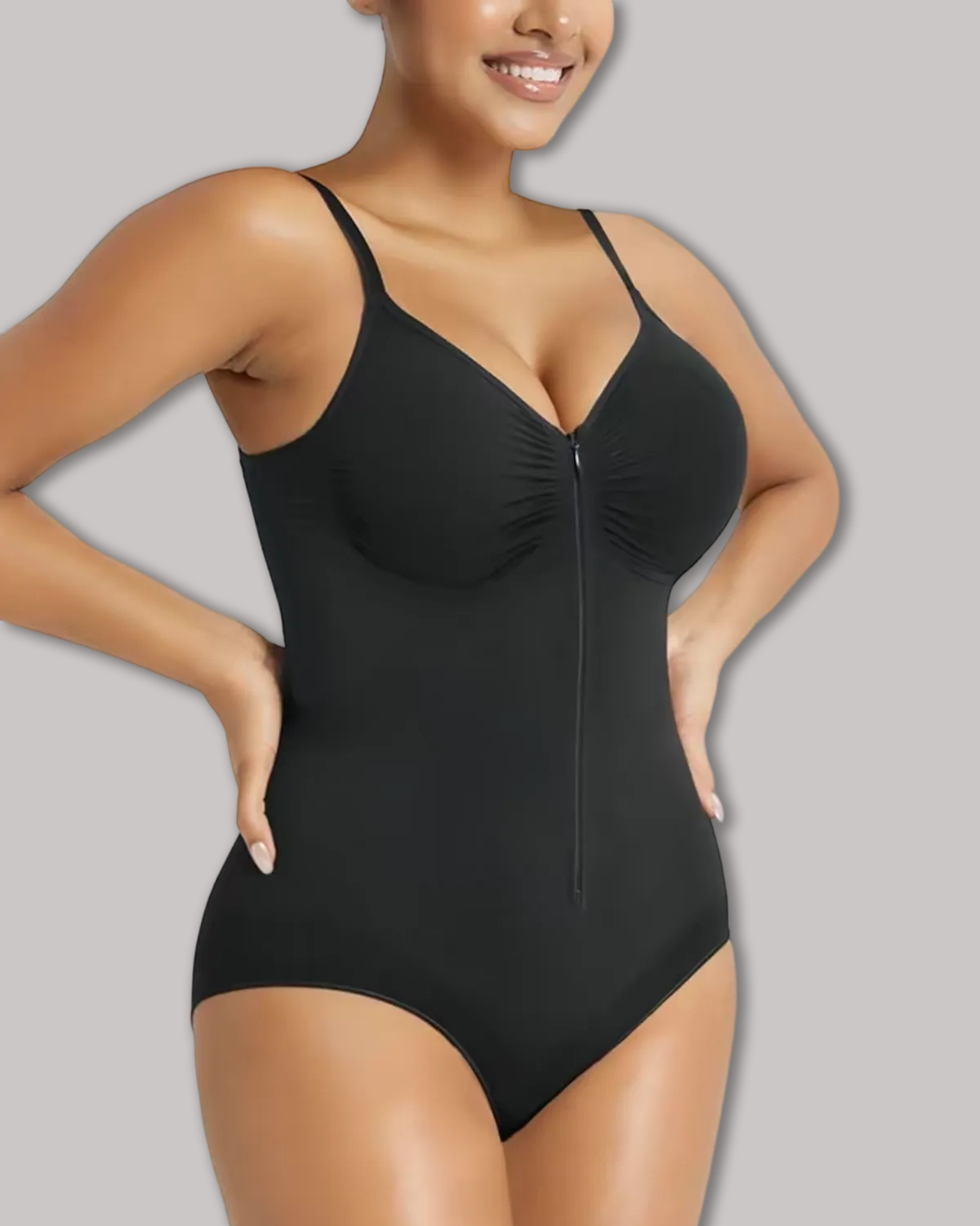 Women's Comfortable Zipper Tight Tummy Control Triangle Body Shaper