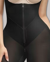 U Shaped Front Tummy Control Postpartum Shaper High Back Coverage Butt Lifting Bodysuit