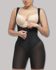 U Shaped Front Tummy Control Postpartum Shaper High Back Coverage Butt Lifting Bodysuit