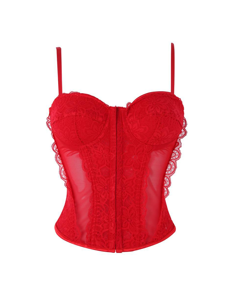 Retro Slimming Lace Bustier