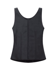 Corset Waist Trainer for Women's Weight Loss - Waist Cincher With Straps - Hook Vest Body Shaper