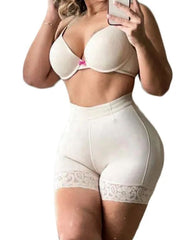 Double High Compression Butt Lifter Shorts Hourglass Body Shaper