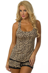 Leopard Lace Short PJ