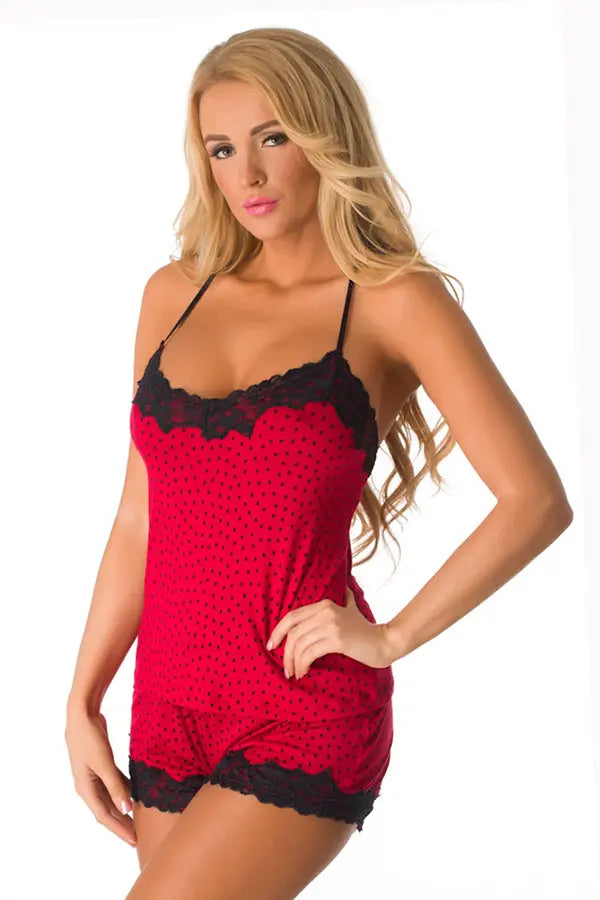 Wandering Hearts Cami Short Set