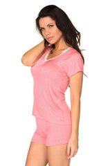 Pink With Love Short Set