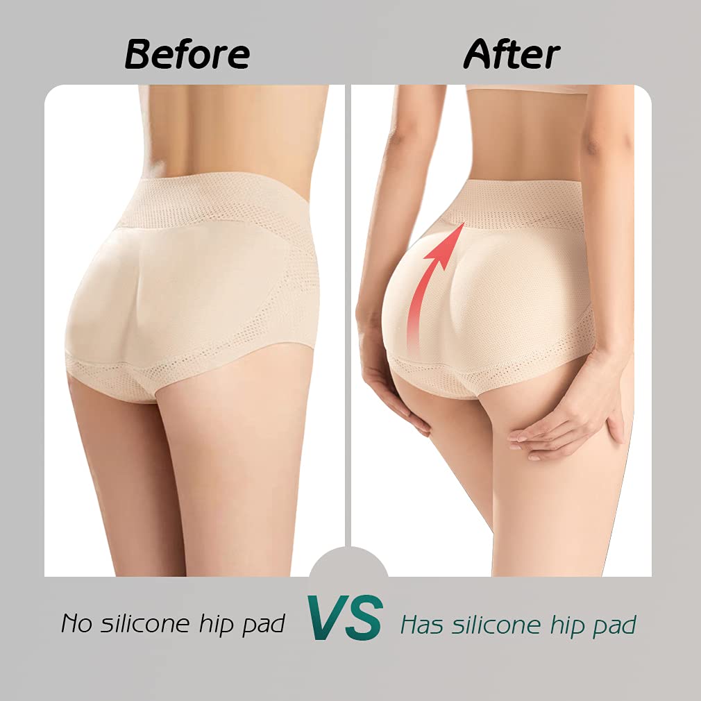 300G Silicone Butt Pads Buttock Enhancer Underwear Silicone Padded Panties for Women