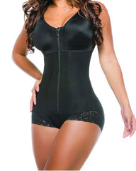 Woman Full Body Shapewear PostpartumTummy Control Shaper Slimming Fajas With Zipper