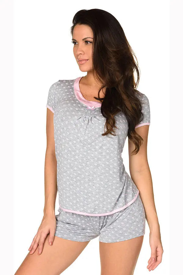 Grey Simply Me Short Set