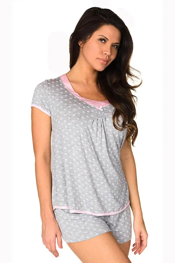 Grey Simply Me Short Set