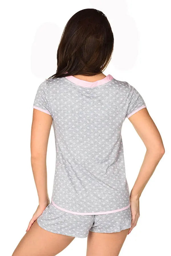 Grey Simply Me Short Set