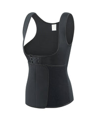 Women's Underbust Corset Waist Trainer Boned Body Shaper Tummy Fat Burner