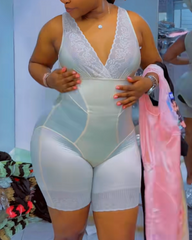 Open-Crotch Waist-Cinching And Tummy-Control Lightweight Body Shapewear
