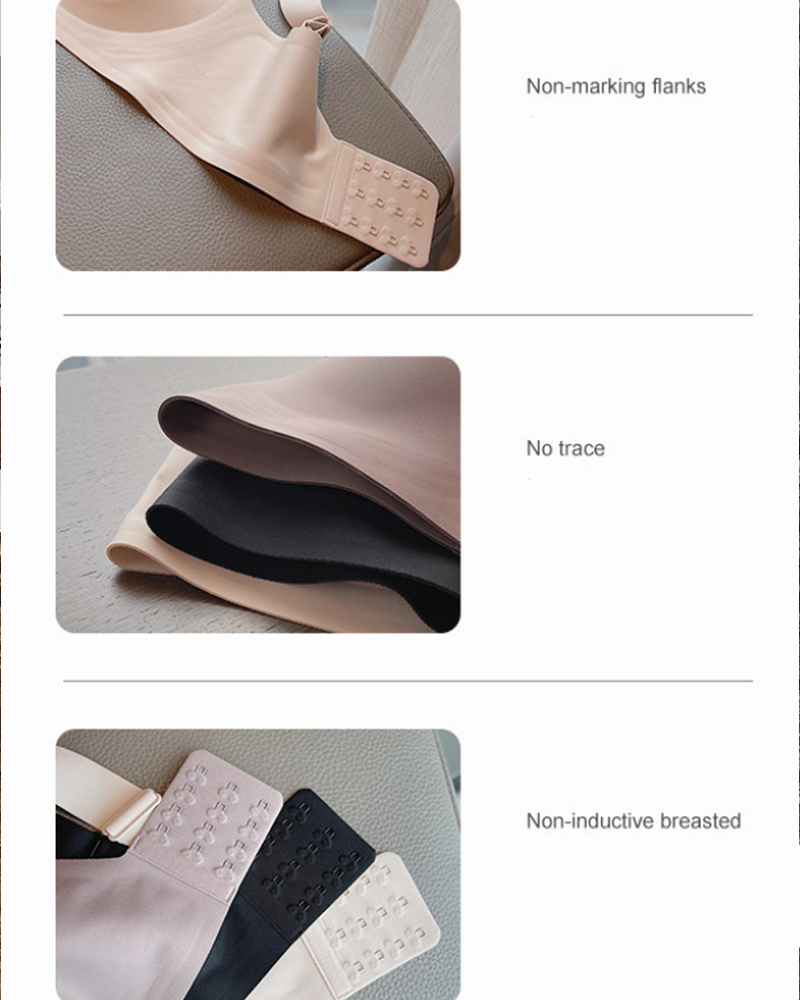 Wireless Breathable Posture Correcting Jelly Feeling Push-up Bra