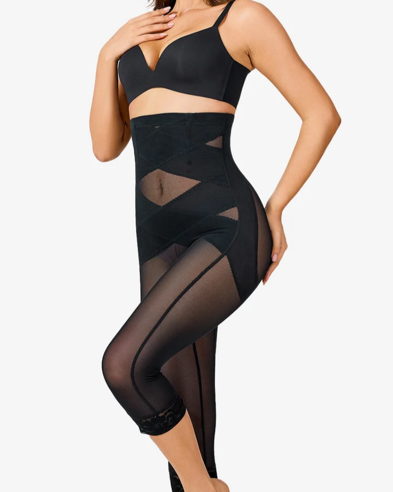 Curvy-faja Air Mesh Thigh Slimmer Pants