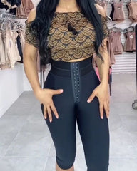 High Waist Booty Medium Shaping Pants