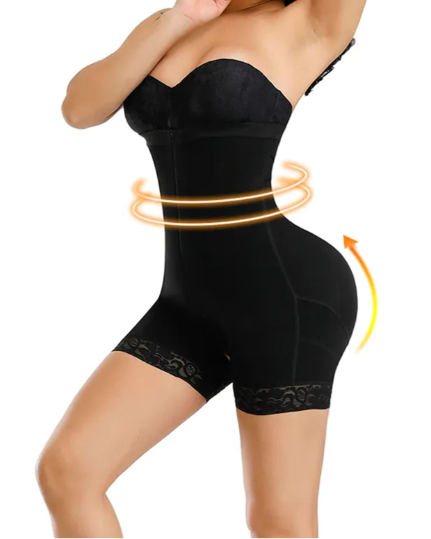 Corset Tummy Control Panties Shapewear For Women Tummy Control Fajas Body Shaper Zipper Open Bust Bodysuit