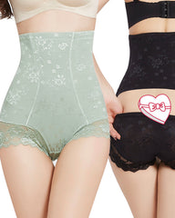 High-Waisted Tummy-Controlling Panties With Back-Release