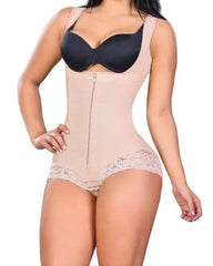 High Back Thick Straps Body Shaper compression Panty- High Compression Line