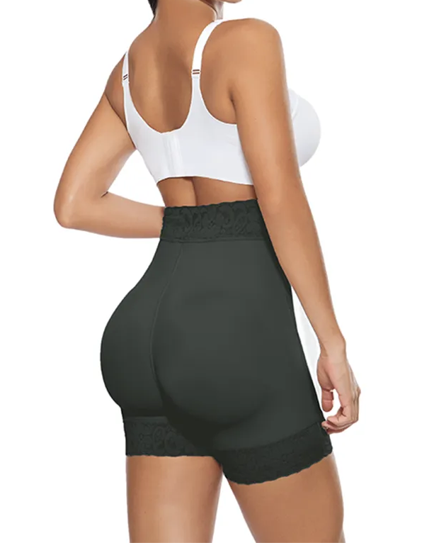 Women Butt Lifter High Waist Hip Enhancer Pads Underwear Shapewear Lace Padded Control Panties