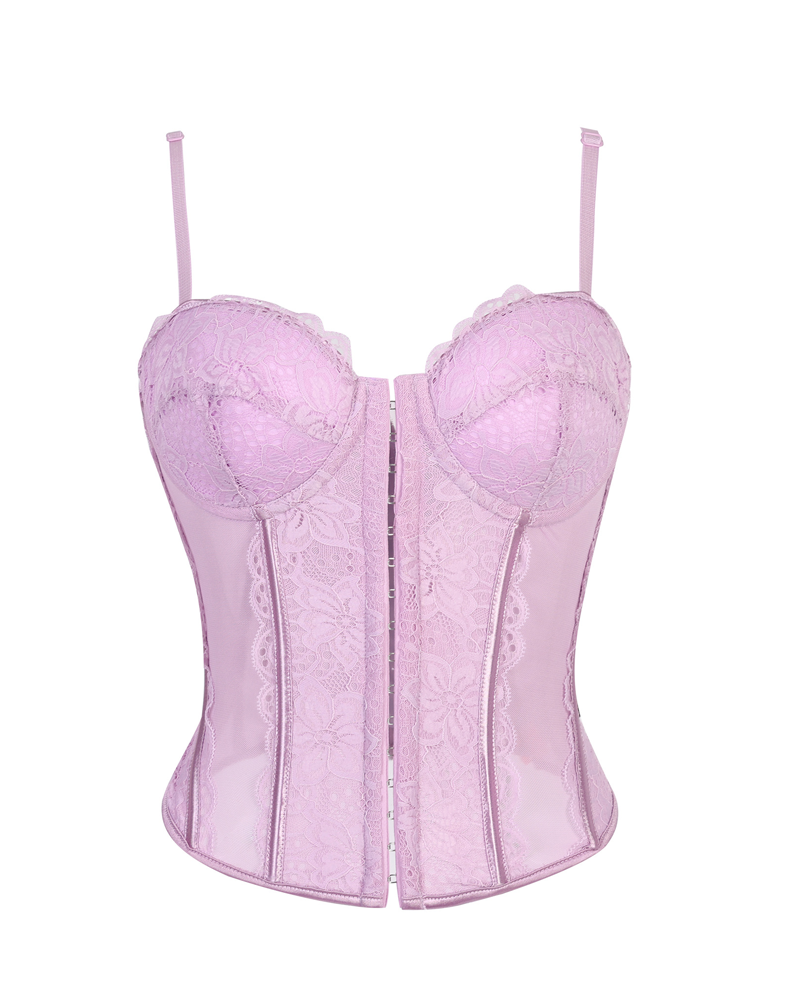 Retro Slimming Lace Bustier