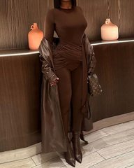 Sexy Figure-Hugging Bodycon Jumpsuit