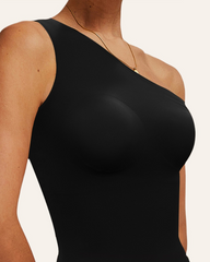 One-Shoulder Seamless Shaping Tank Top