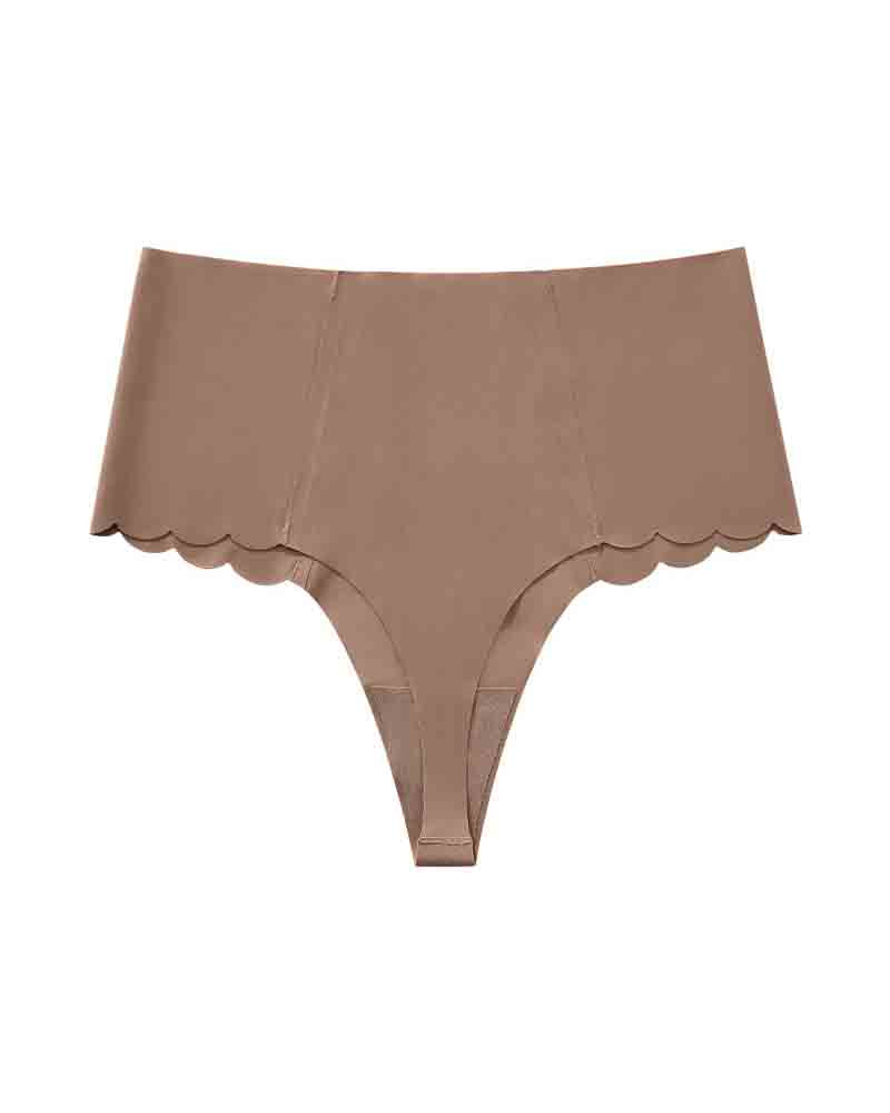 Seamless Wave Edge Invisible Women's Yoga Panties
