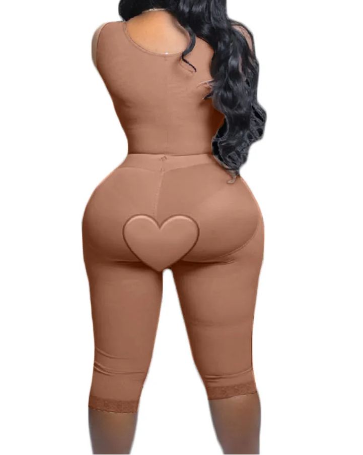 Full Body Support Arm Compression Shrink Your Waist With Built In Bra