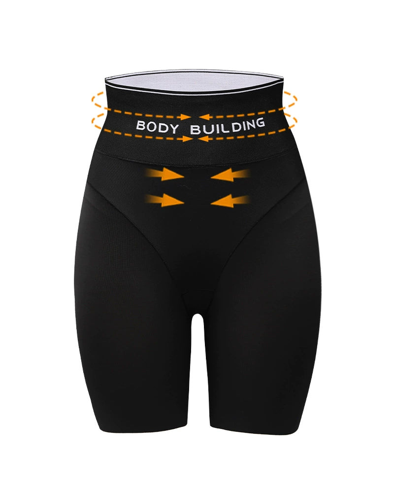 Plastic Seamless High Waist Tummy Control Panties