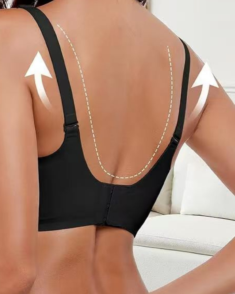 Wave-Shaped Jelly Seamless Bra Wire-Free Bra