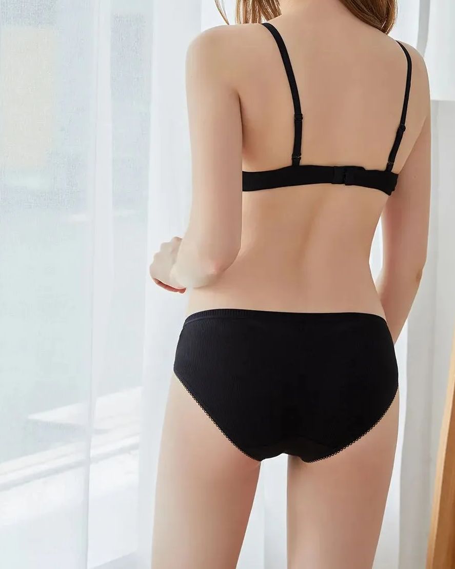 U-shapsummer New No Steel Ring Thin Suit Modal Cotton Underwear