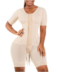 Shapewear for Women Tummy Control Fajas Waist Trainer Bodysuits Butt Lifter Upper Arm Compression Shaper