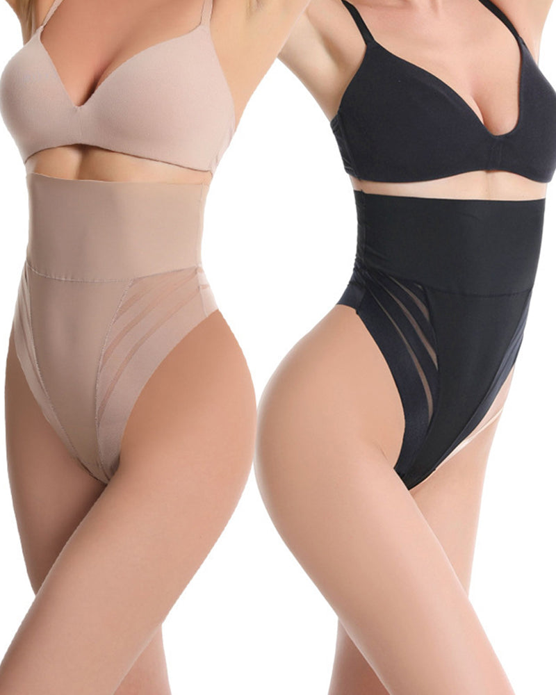 High Waisted Tummy Thong
