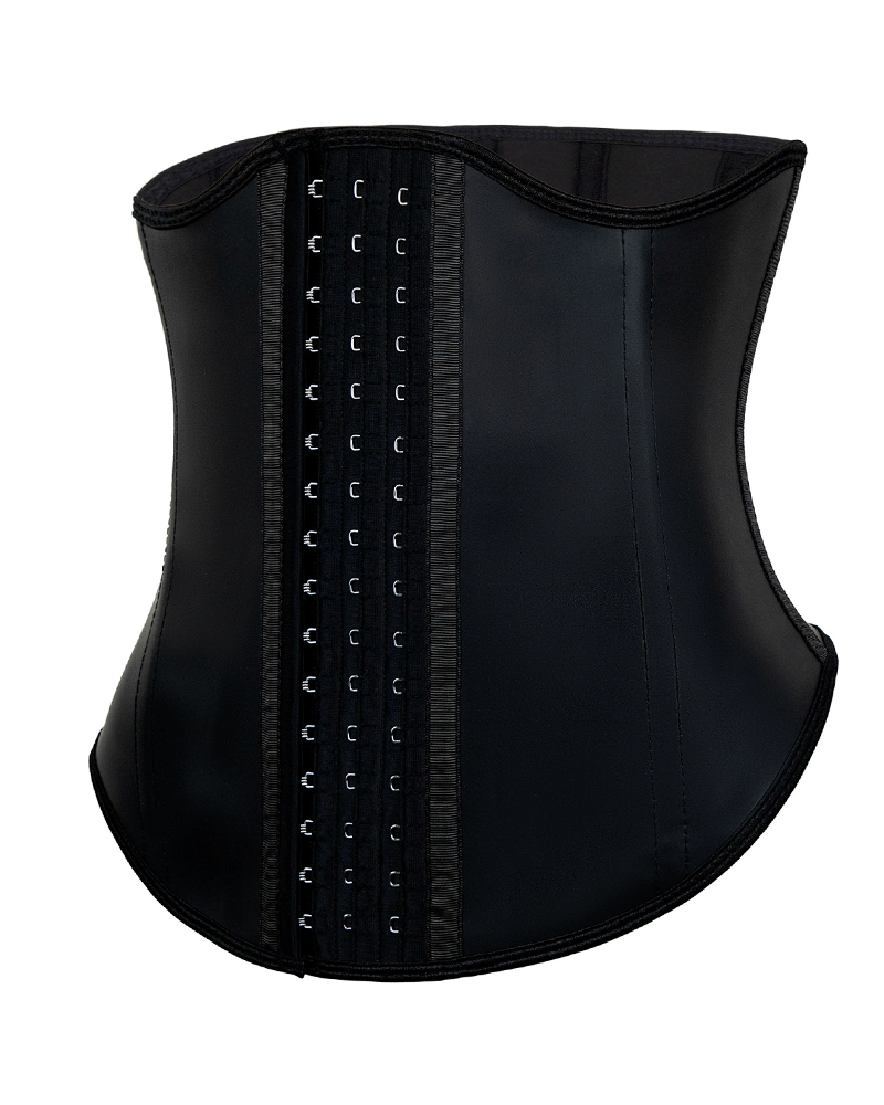 Curved Smooth Leather Shaping Waist