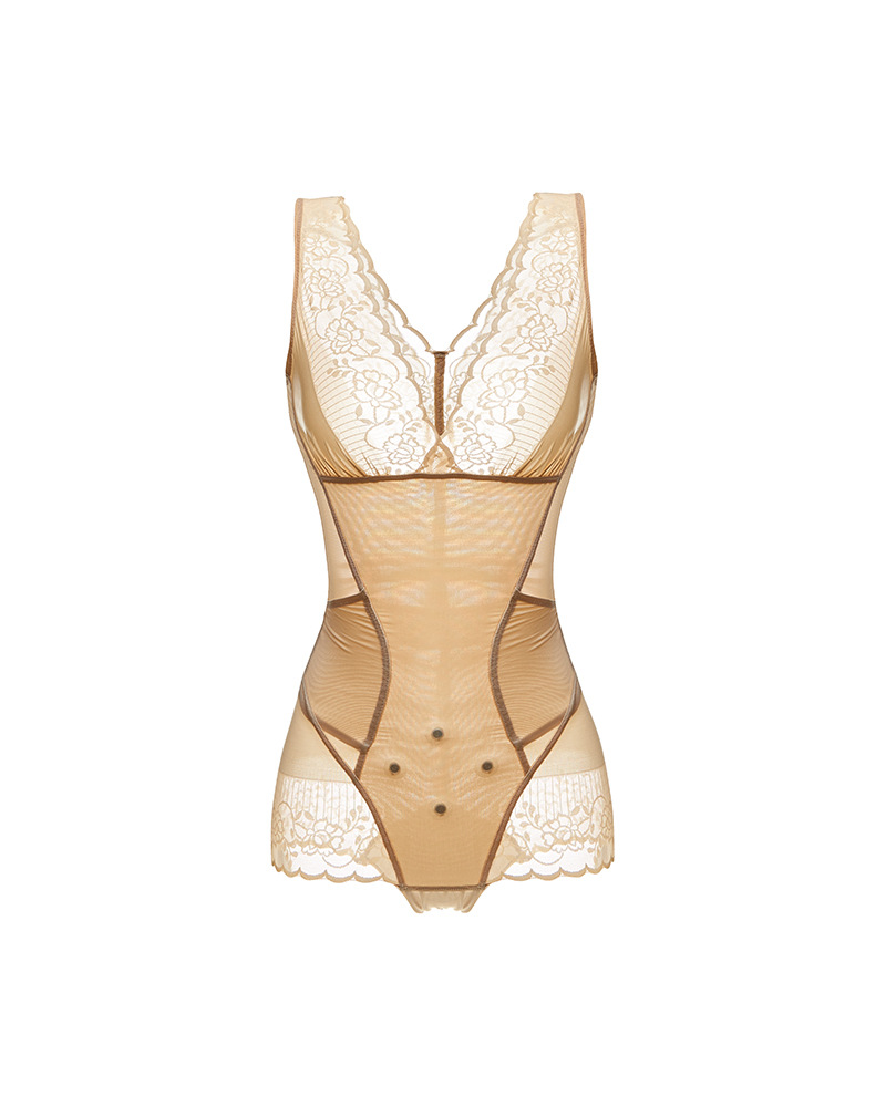 Removable Waist Cinching And Hip Lifting Bodysuit