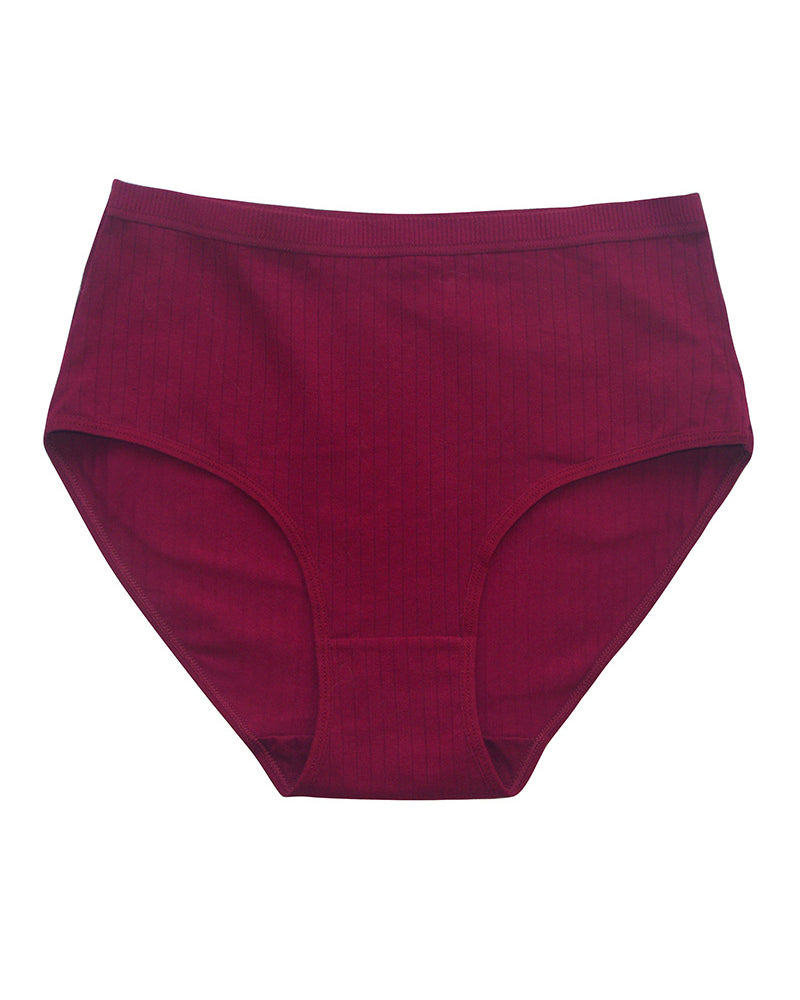 High Waist Pure Cotton Tummy Control Briefs