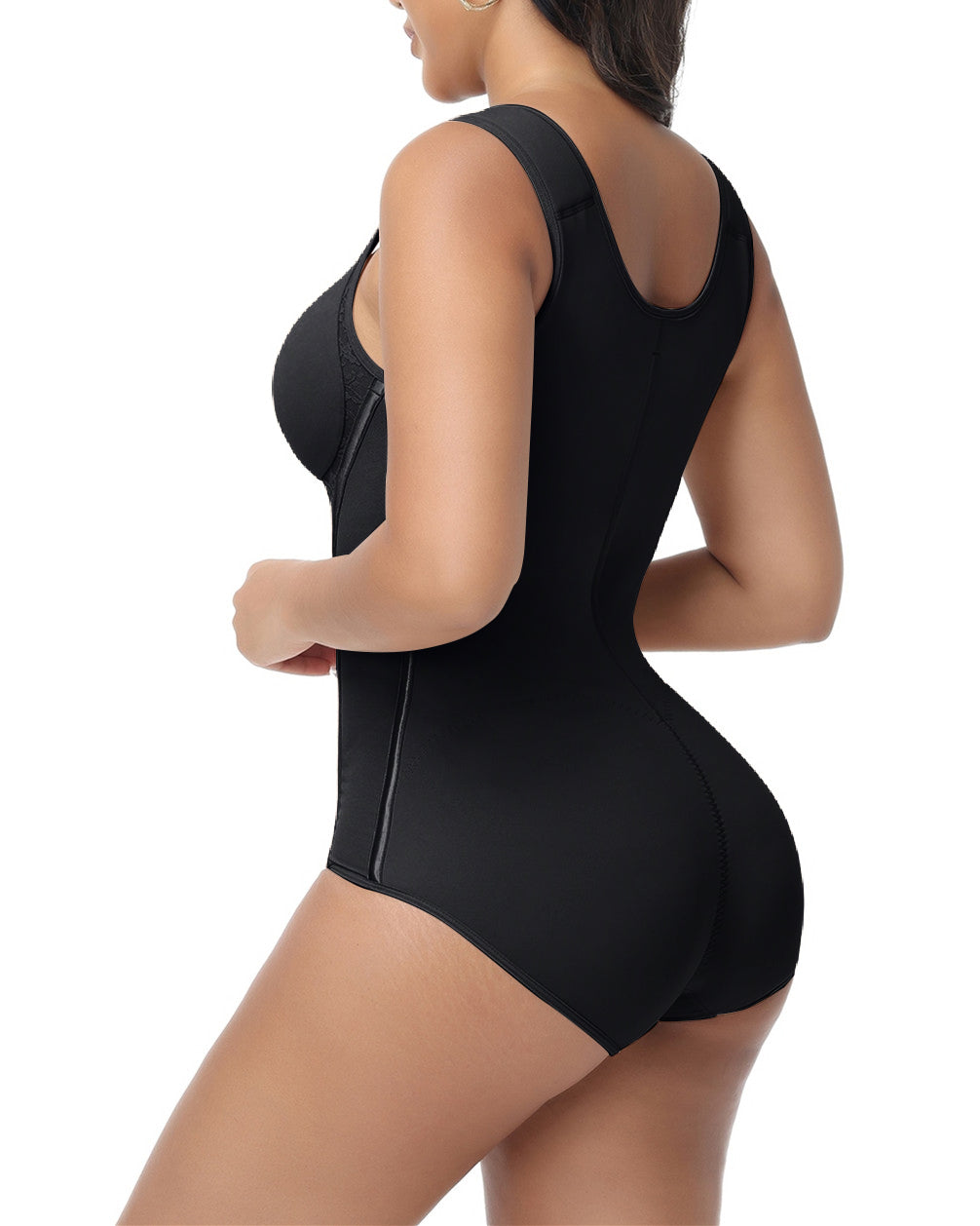 Zipper Butt Lifting Bodysuits for Women