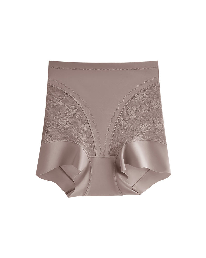 Silk Antibacterial Crotch Tummy Sculpting Body Shaping Panties