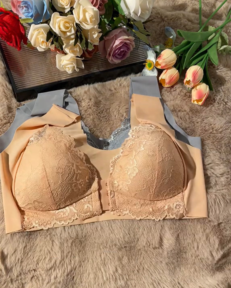 Front Clasp Lace Bra