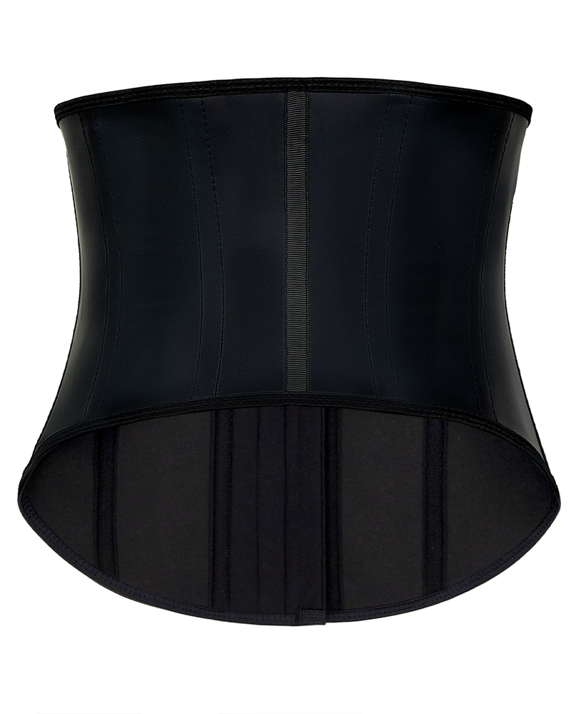 Curved Smooth Leather Shaping Waist