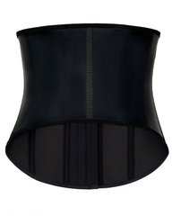 Curved Smooth Leather Shaping Waist