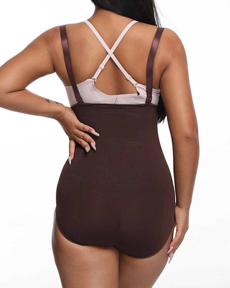 Waist-Cinching Hip-Lifting Bodysuit