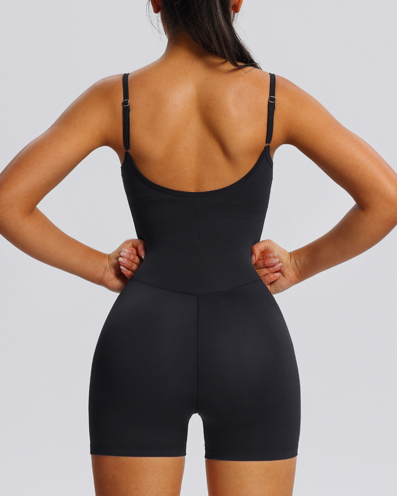 Waist Cinching & Butt Lifting Yoga Bodysuit