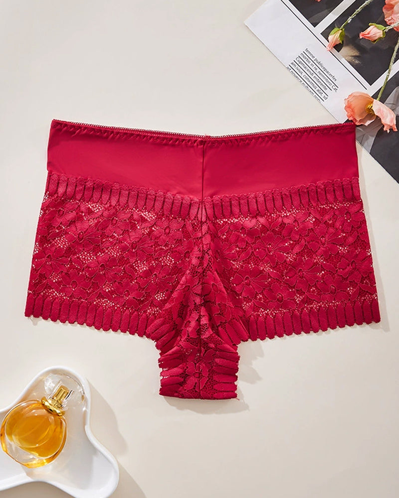 Plus Size Sexy High Waist Stretch Briefs